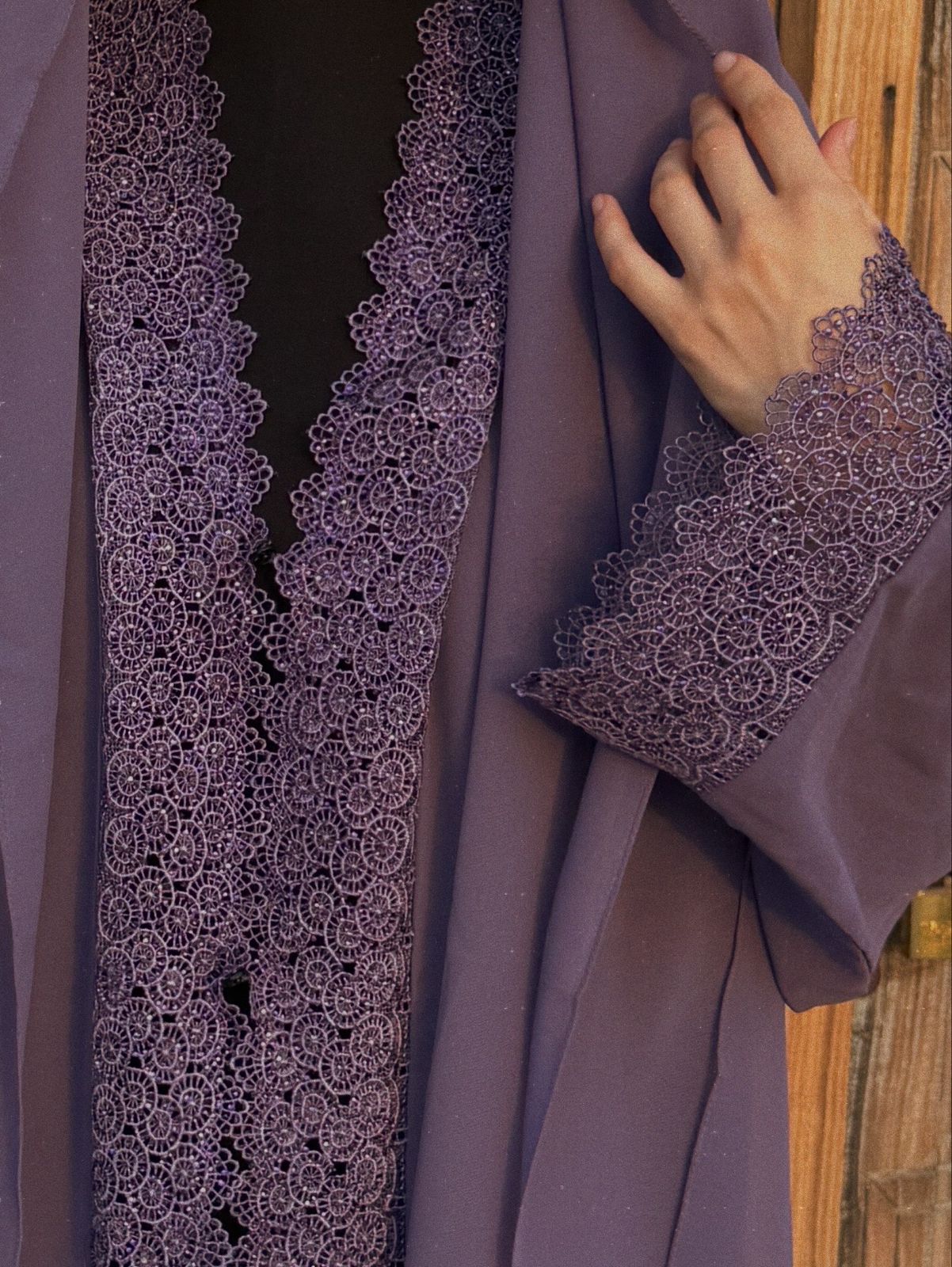 Abaya + Sheyla | Lavender Elegance