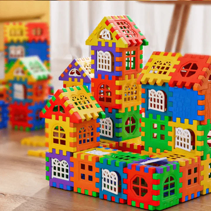 Building Blocks House Shape | Puzzle Toy for Kids