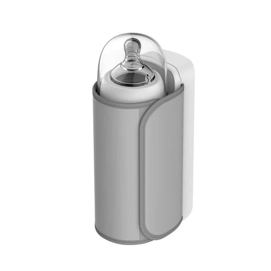 Portable Baby Feeder Warmer with LCD display | Rechargeable Bottle Warmer, Travel Friendly Milk Heater for Babies