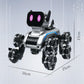 Stunt Dog Car Gesture Controlled Remote Toy with LED Lights