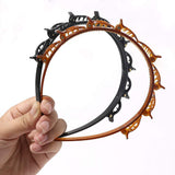 Headbands with Hair Clips for Women and Girls - Headband with Double Layer Twist, Hairstyle