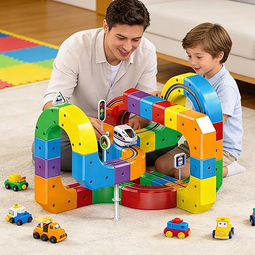 Wonder rail the modular 3d train track for curious little builder