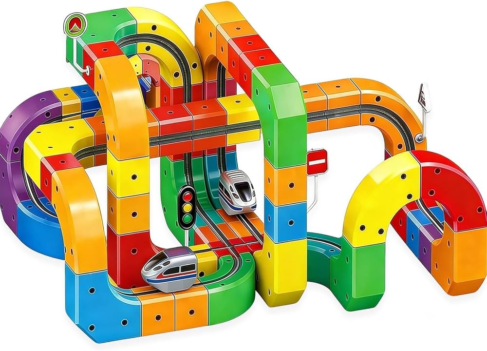 Wonder rail the modular 3d train track for curious little builder