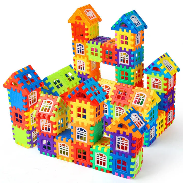 300 Pcs Building Blocks House Shape | Puzzle Toy for Kids