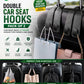 Double Car Seat Hooks (Pack of 2) | Car Seat Back Storage | Hooks for Purses and Bags