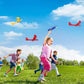 Airplane Launcher Toy Bubble Catapult Airplane Toy One Click Outside Flying Launcher