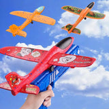 Airplane Launcher Toy Bubble Catapult Airplane Toy One Click Outside Flying Launcher