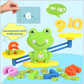 Frog Balance Scale Toy | Number Counting Blocks Games