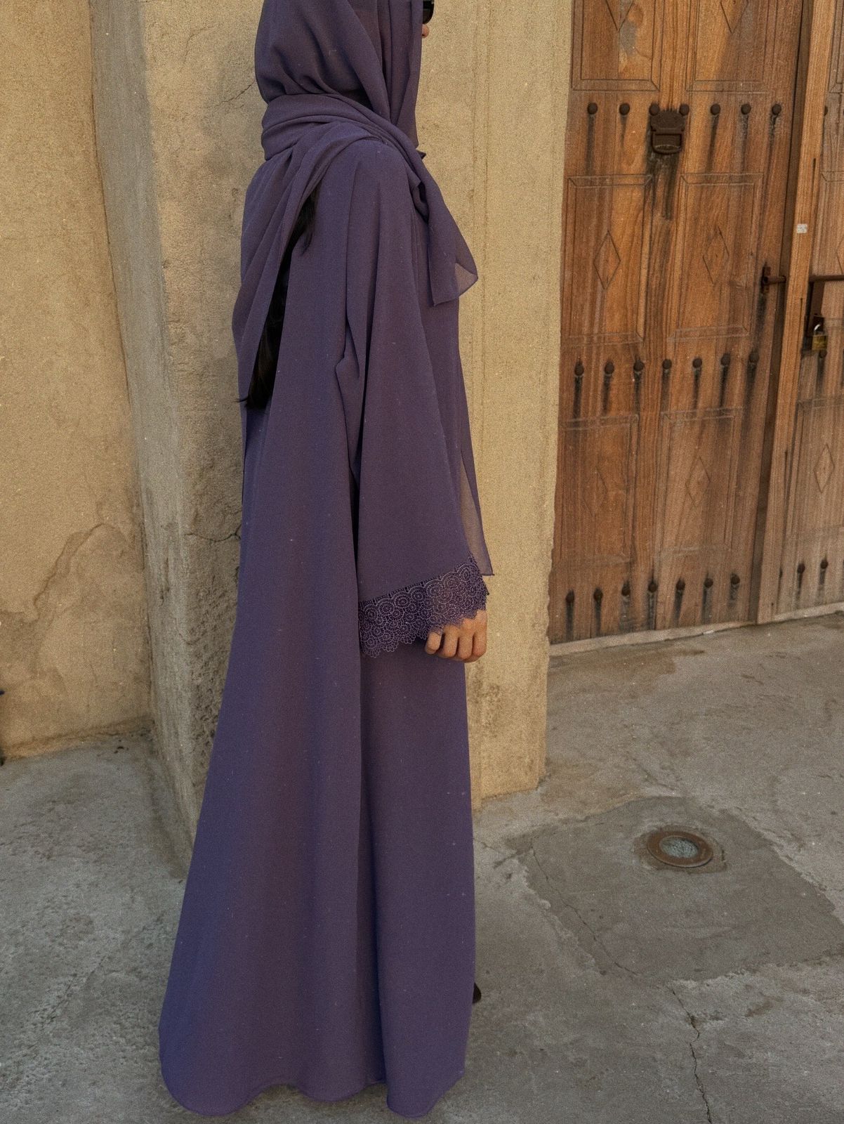 Abaya + Sheyla | Lavender Elegance