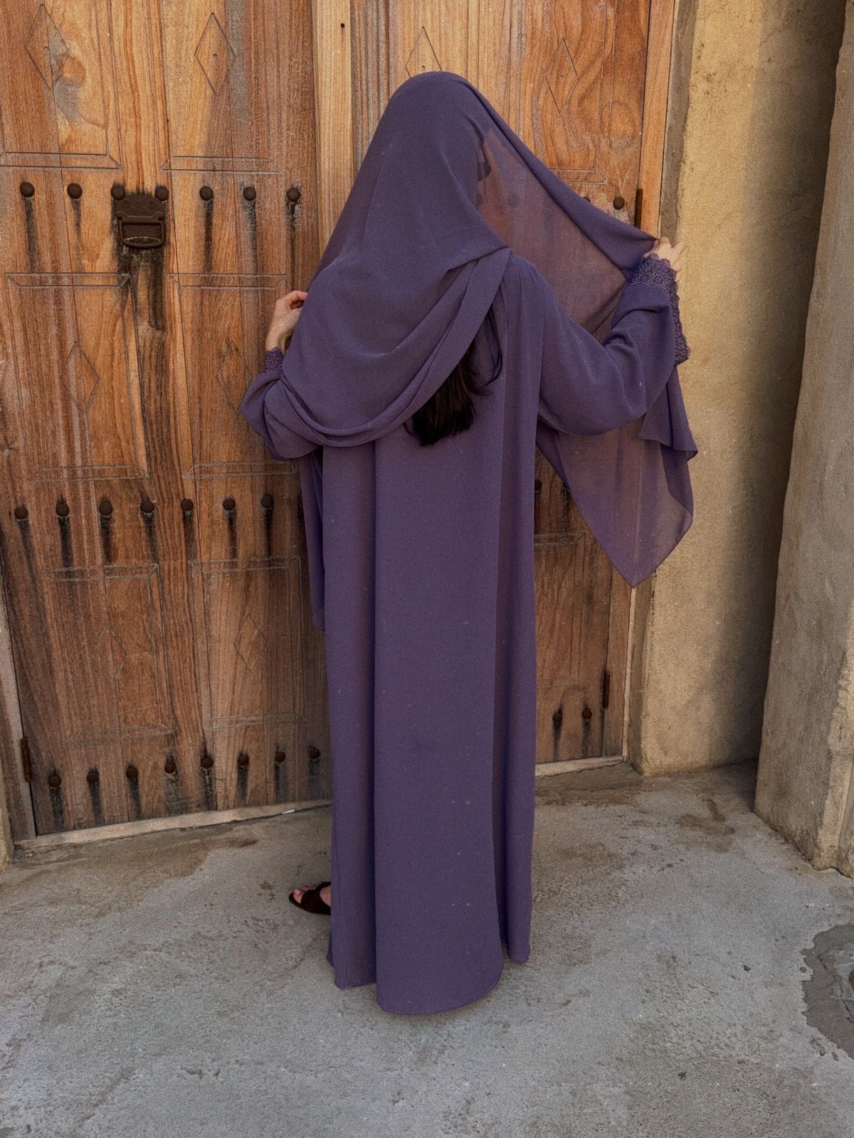 Abaya + Sheyla | Lavender Elegance
