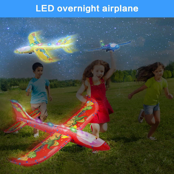 Airplane Launcher Toy Bubble Catapult Airplane Toy One Click Outside Flying Launcher