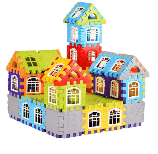 Building Blocks House Shape | Puzzle Toy for Kids