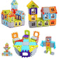 300 Pcs Building Blocks House Shape | Puzzle Toy for Kids