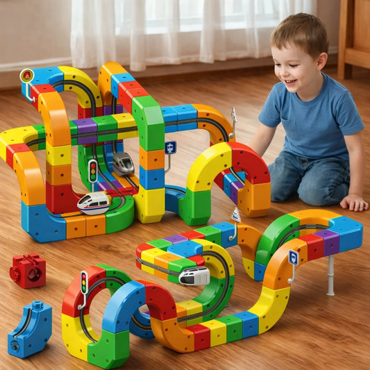 Wonder rail the modular 3d train track for curious little builder